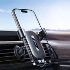 Joyroom JR-ZS392 automobilinis telefono laikiklis (oro grotelėms) - juodas