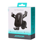 Joyroom JR-ZS392 automobilinis telefono laikiklis (oro grotelėms) - juodas