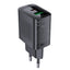 Acefast A78 GaN USB-A / USB-C PD 20W tinklo įkroviklis - juodas -- Cell phone chargers