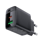 Acefast A78 GaN USB-A / USB-C PD 20W tinklo įkroviklis - juodas -- Cell phone chargers