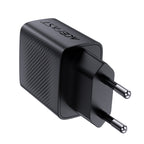 Acefast A78 GaN USB-A / USB-C PD 20W tinklo įkroviklis - juodas -- Cell phone chargers