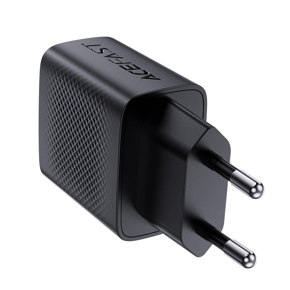 Acefast A78 GaN USB-A / USB-C PD 20W tinklo įkroviklis - juodas -- Cell phone chargers