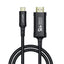 Acefast C1 vaizdo kabelis su USB-C/HDMI 4K 60Hz su HDR 1,8 m - juodas -- Video Cables