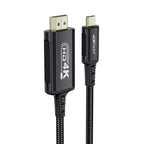 Acefast C1 vaizdo kabelis su USB-C/HDMI 4K 60Hz su HDR 1,8 m - juodas -- Video Cables