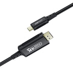 Acefast C1 vaizdo kabelis su USB-C/HDMI 4K 60Hz su HDR 1,8 m - juodas -- Video Cables