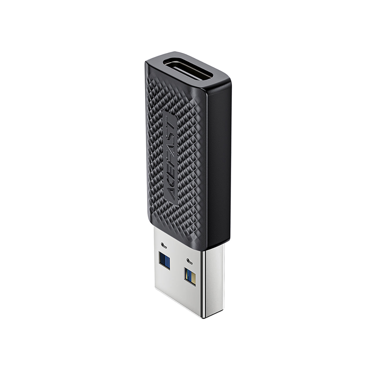 Acefast J2 USB-C 3.0 (moteriškas) į USB-A 3.0 (vyriškas) 5Gb/s adapteris – juodas