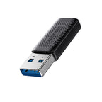 Acefast J2 USB-C 3.0 (moteriškas) į USB-A 3.0 (vyriškas) 5Gb/s adapteris – juodas