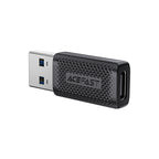 Acefast J2 USB-C 3.0 (moteriškas) į USB-A 3.0 (vyriškas) 5Gb/s adapteris – juodas