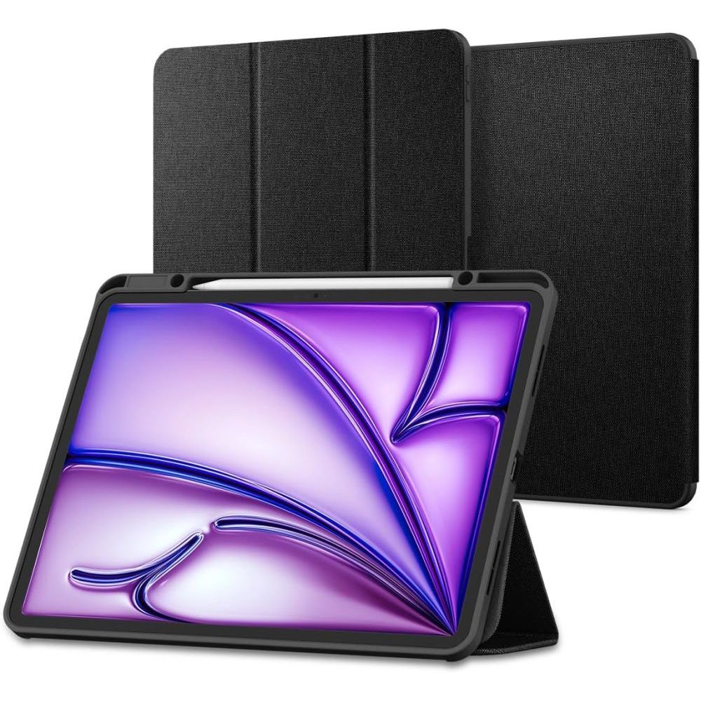 Spigen Urban Fit dėklas iPad Air 10.9" (2020–2022) / 11" (2024) – juodas -- iPad Air 10.9" (2020-2022) / iPad Air 11" (2024)