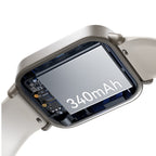 Joyroom Fit-Life JR-FT3S išmanusis laikrodis su skambučių atsakymo funkcija – titano spalva -- Watch Straps