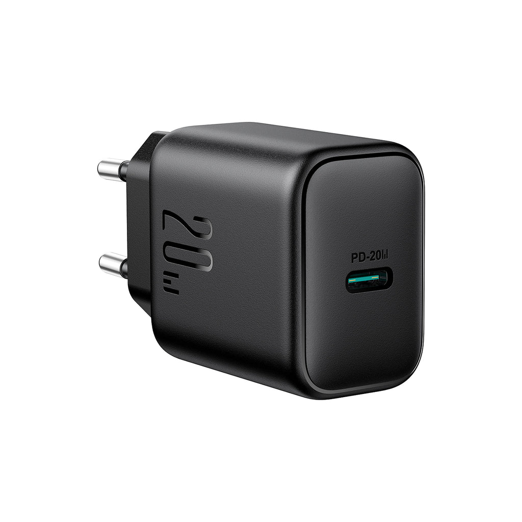 Joyroom JR-TCF20 USB-C PD 20W tinklo įkroviklis - juodas -- Cell phone chargers