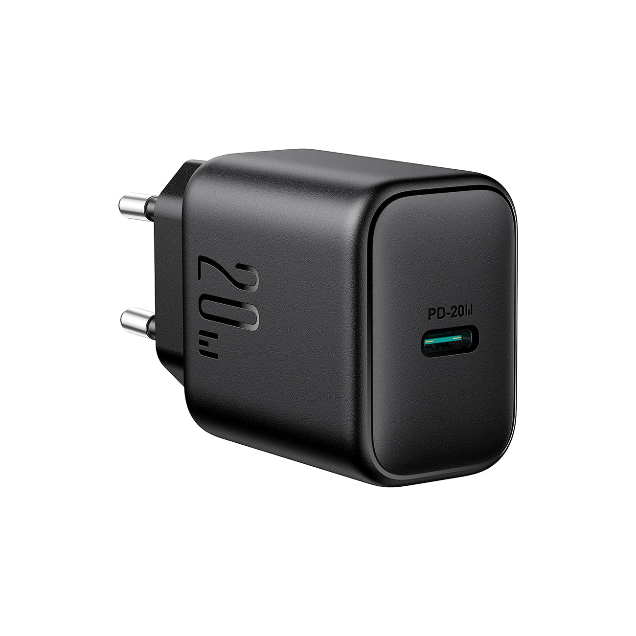 Joyroom JR-TCF20 USB-C PD 20W tinklo įkroviklis - juodas -- Cell phone chargers