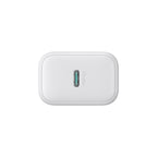Joyroom JR-TCF20 USB-C PD 20W tinklo įkroviklis - baltas + USB-C / USB-C laidas 1m