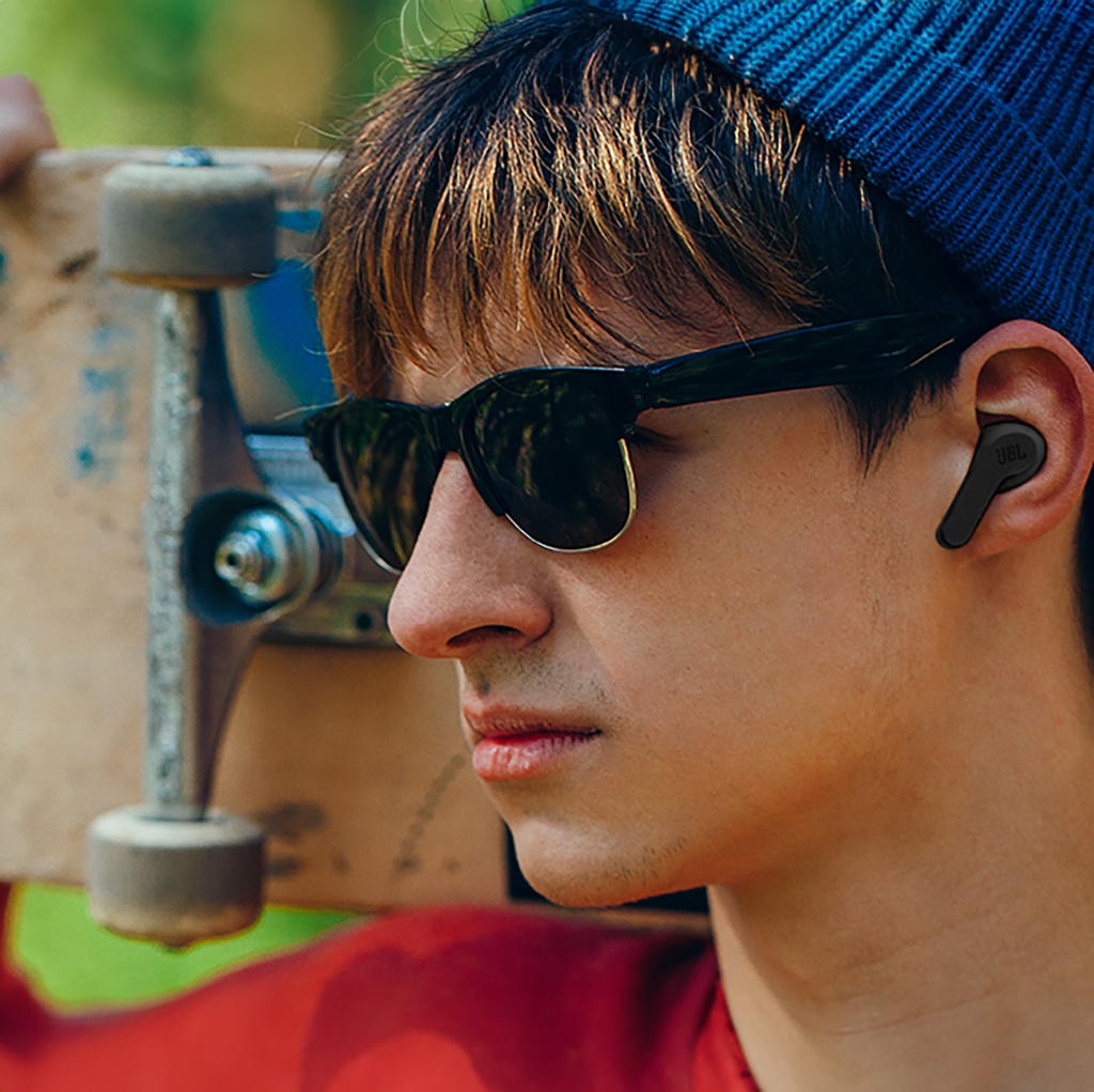 JBL Wave Beam belaidės in-ear ausinės Bluetooth 5.2 IP54 IPX2 - juodos -- Headphones