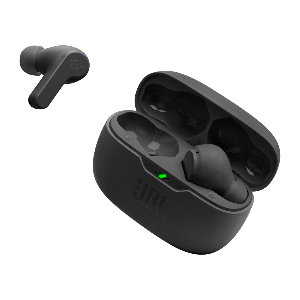 JBL Wave Beam belaidės in-ear ausinės Bluetooth 5.2 IP54 IPX2 - juodos -- Headphones