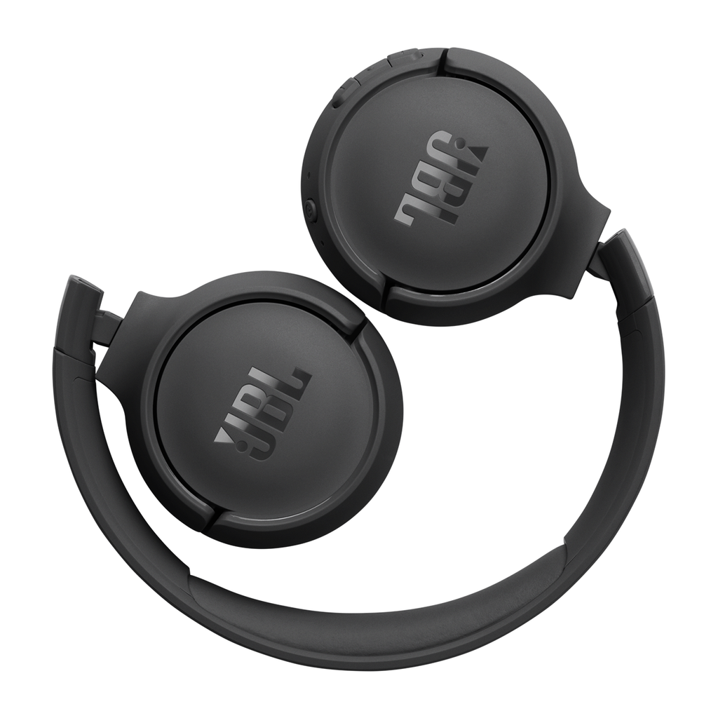JBL Tune 520BT belaidės on-ear Bluetooth 5.3 ausinės - juodos -- Headphones