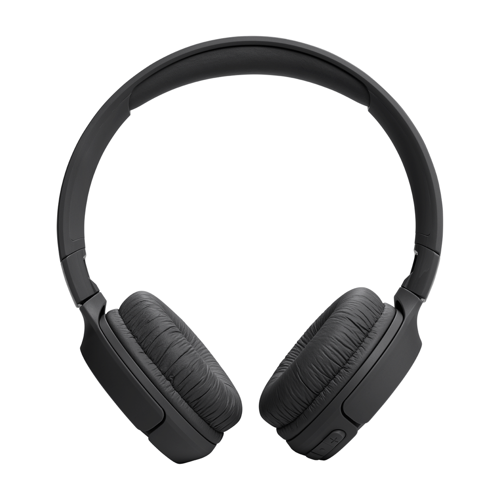 JBL Tune 520BT belaidės on-ear Bluetooth 5.3 ausinės - juodos -- Headphones