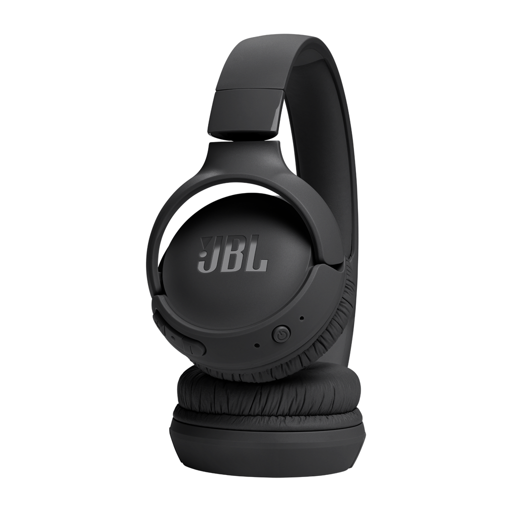 JBL Tune 520BT belaidės on-ear Bluetooth 5.3 ausinės - juodos -- Headphones