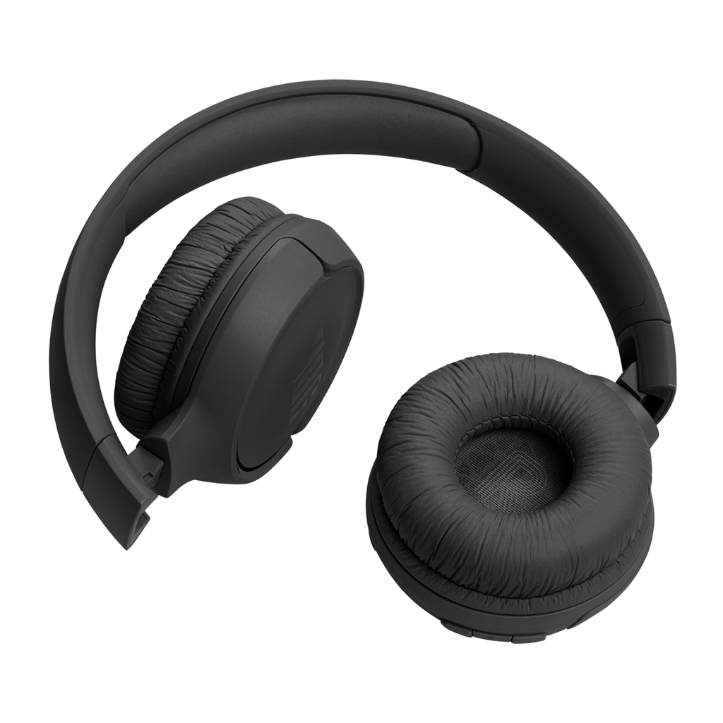 JBL Tune 520BT belaidės on-ear Bluetooth 5.3 ausinės - juodos -- Headphones