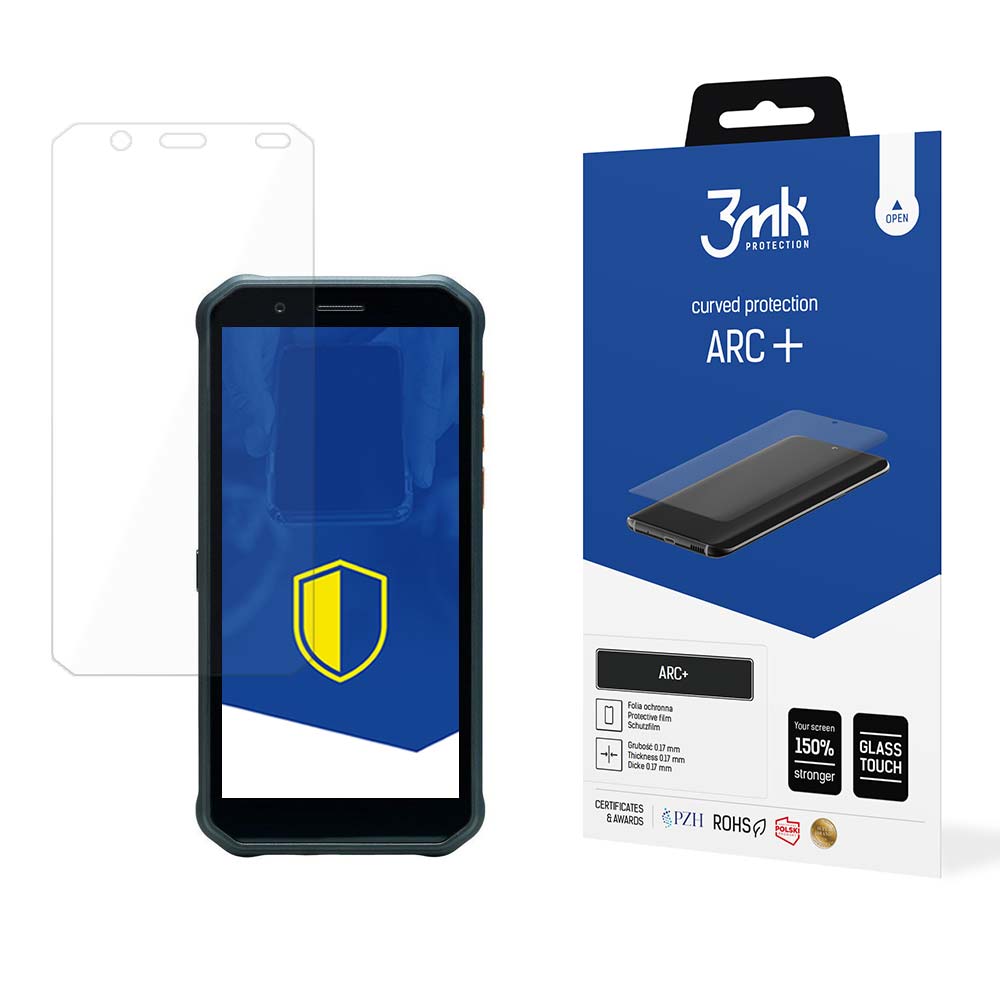 3mk ARC+ folija, skirta MyPhone Hammer Energy X -- Cell phone tempered glass