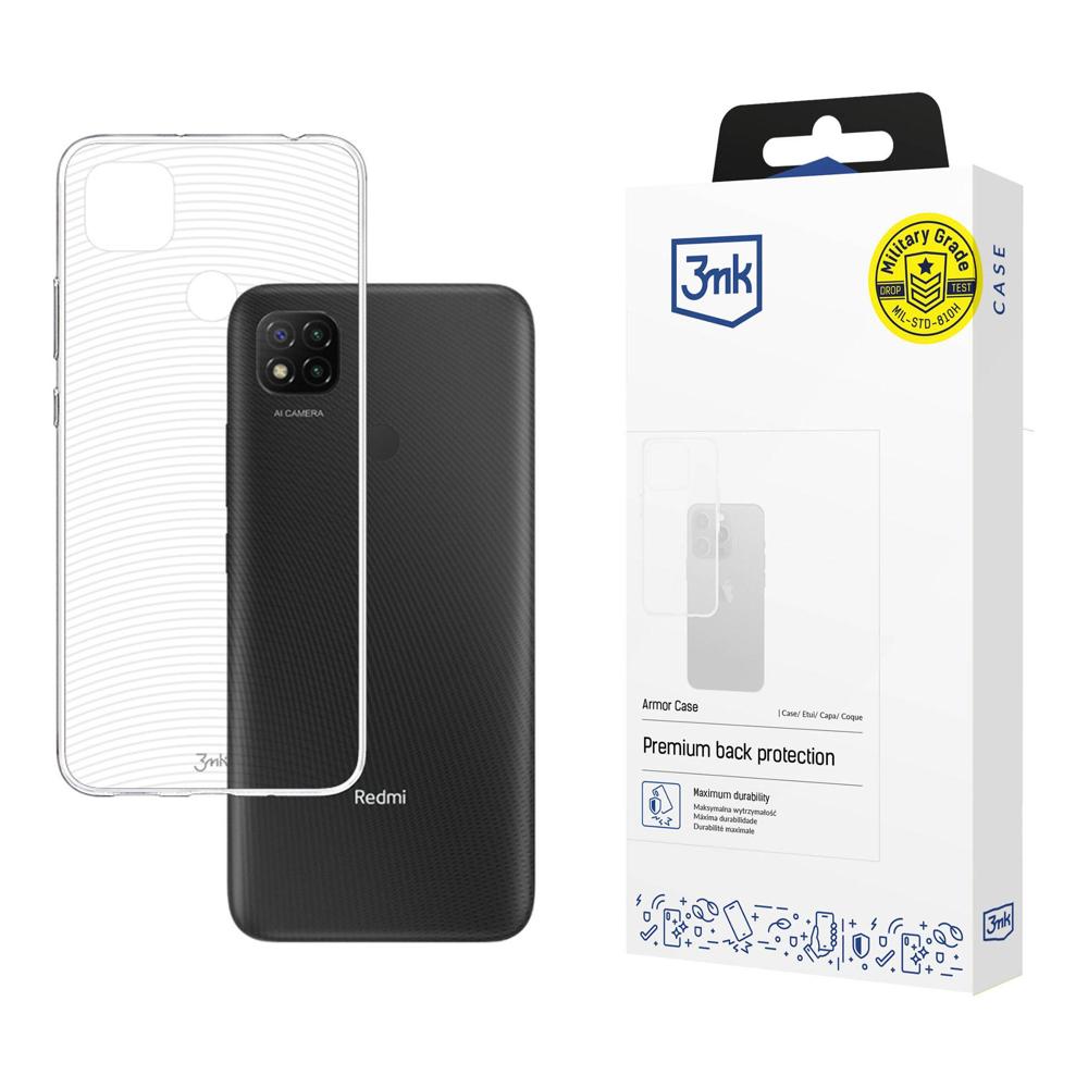 3mk Šarvų dėklas, skirtas Xiaomi Redmi 9C - skaidrus -- Xiaomi Redmi 9C / Redmi 9C