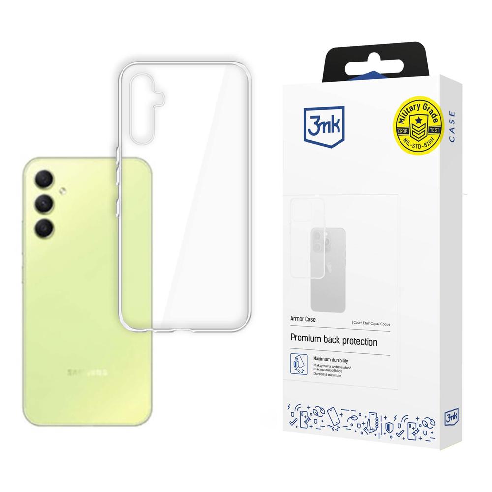 3mk Armor Case, skirtas Samsung Galaxy A35 5G – skaidrus -- Samsung Galaxy A35 5G