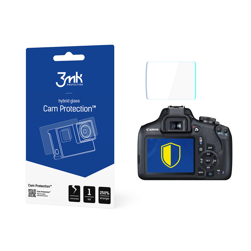 3mk Cam Protection apsauginis stiklas Canon EOS 2000D -- Canon EOS 2000D