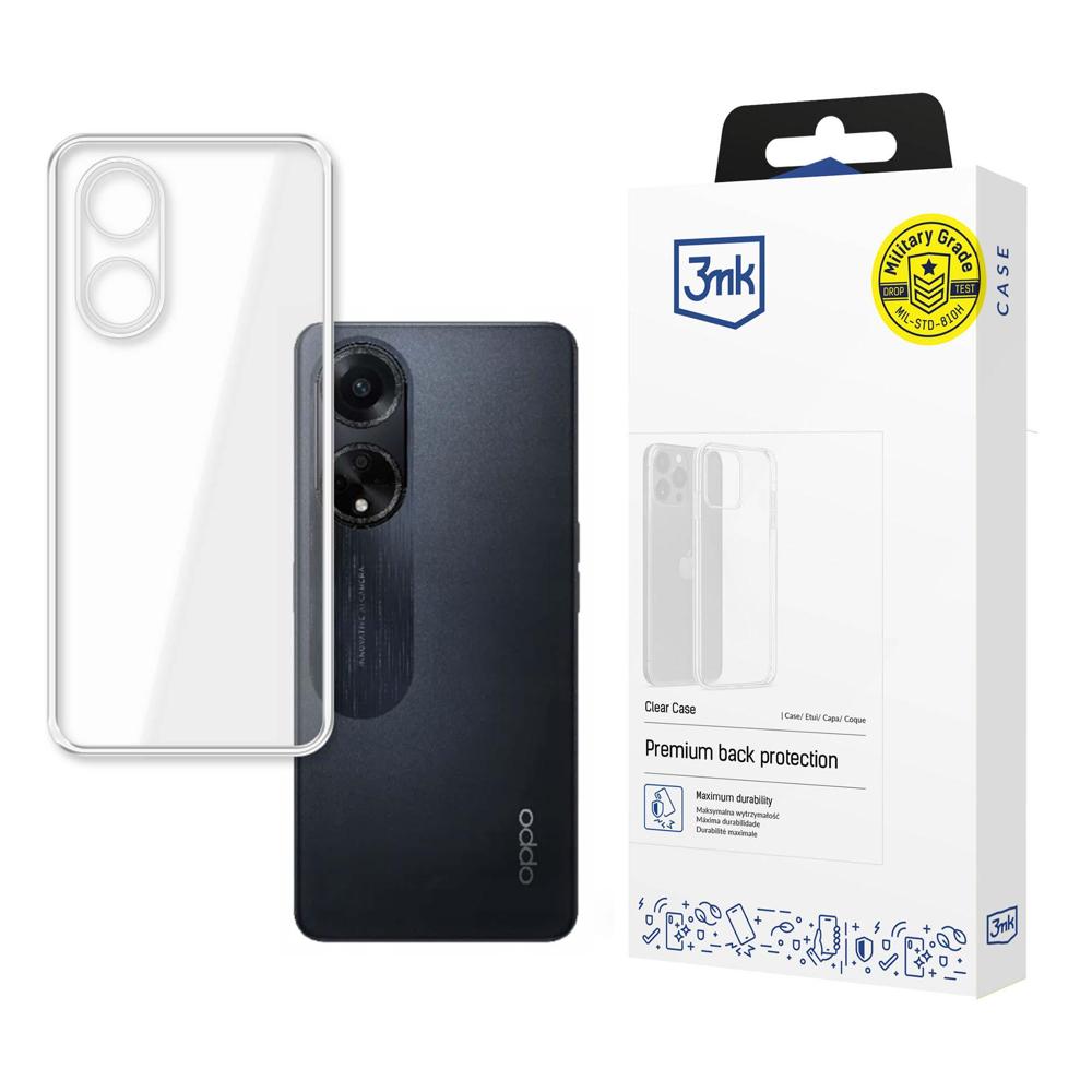 3mk Skaidrus Oppo dėklas A98 5G - skaidrus -- Cell phone cases and covers