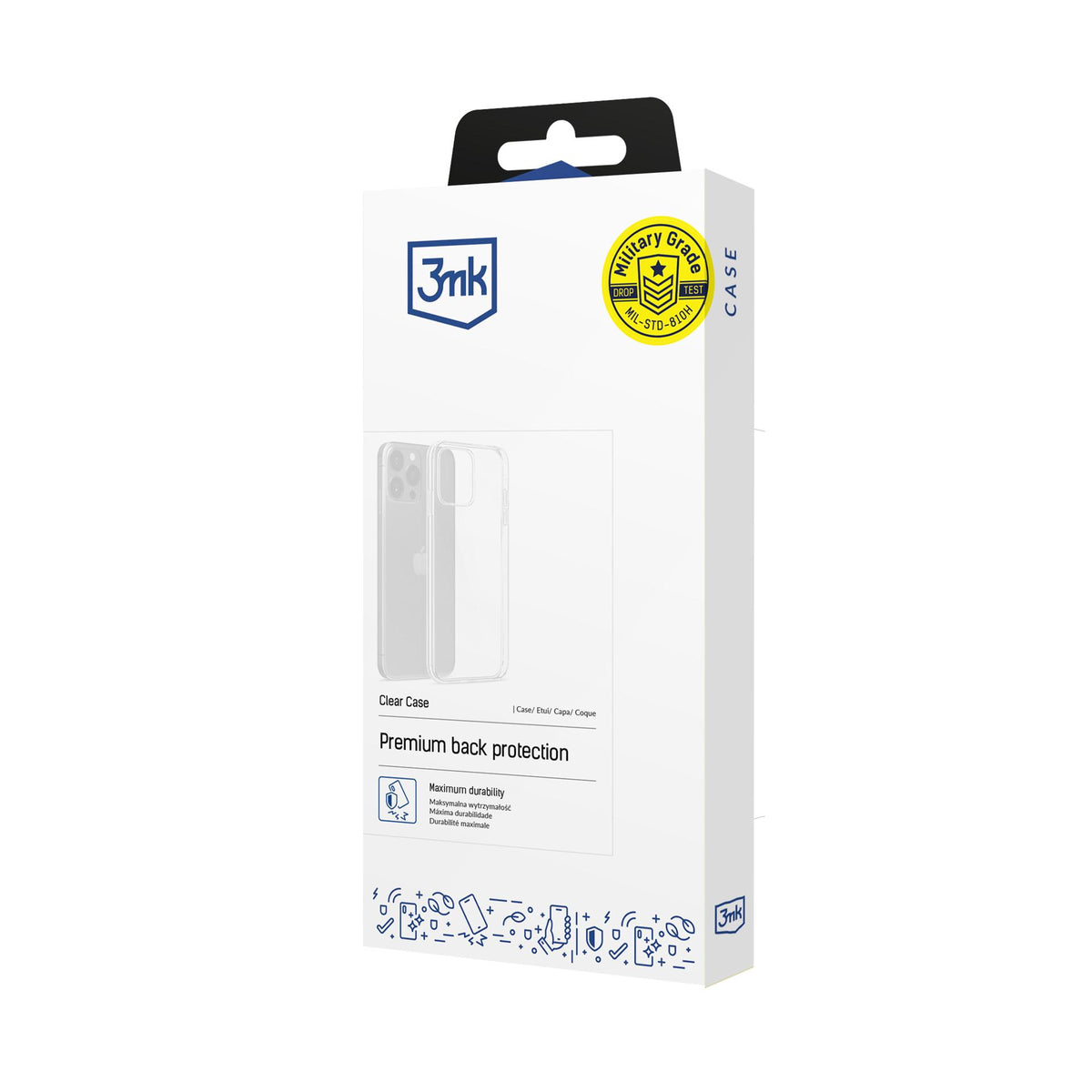 3mk skaidrus dėklas, skirtas Samsung Galaxy A55 5G - skaidrus