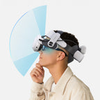 BoboVR M3 Pro dirželis Meta Quest 3 VR akiniai su BoboVR B2 baterija - juoda ir balta -- Gaming Accessories