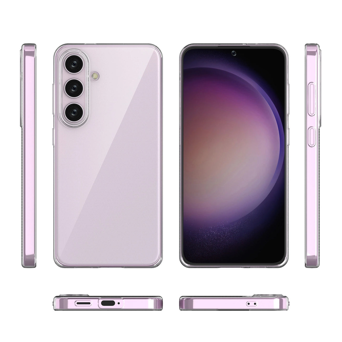 Skaidrus TPU dėklas Samsung Galaxy M15 – Ultra Clear -- Samsung Galaxy M15 5G