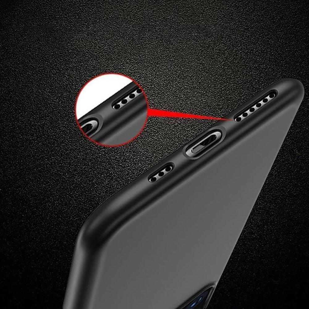 Silikoninis TPU dėklas Xiaomi Poco F6 Pro – juodas Antrasis paveikslėlis