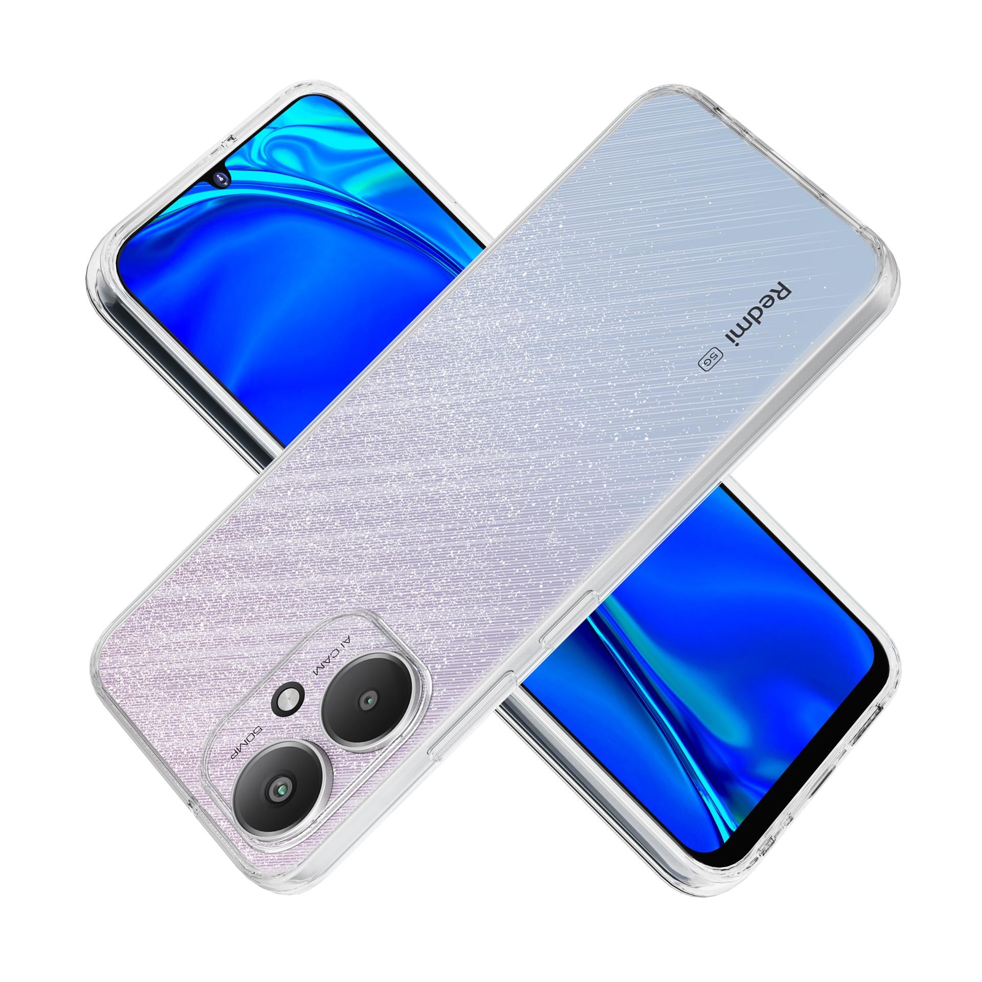 3mk skaidrus dėklas, skirtas Xiaomi Redmi 13C 5G - skaidrus -- Xiaomi Redmi 13C 5G