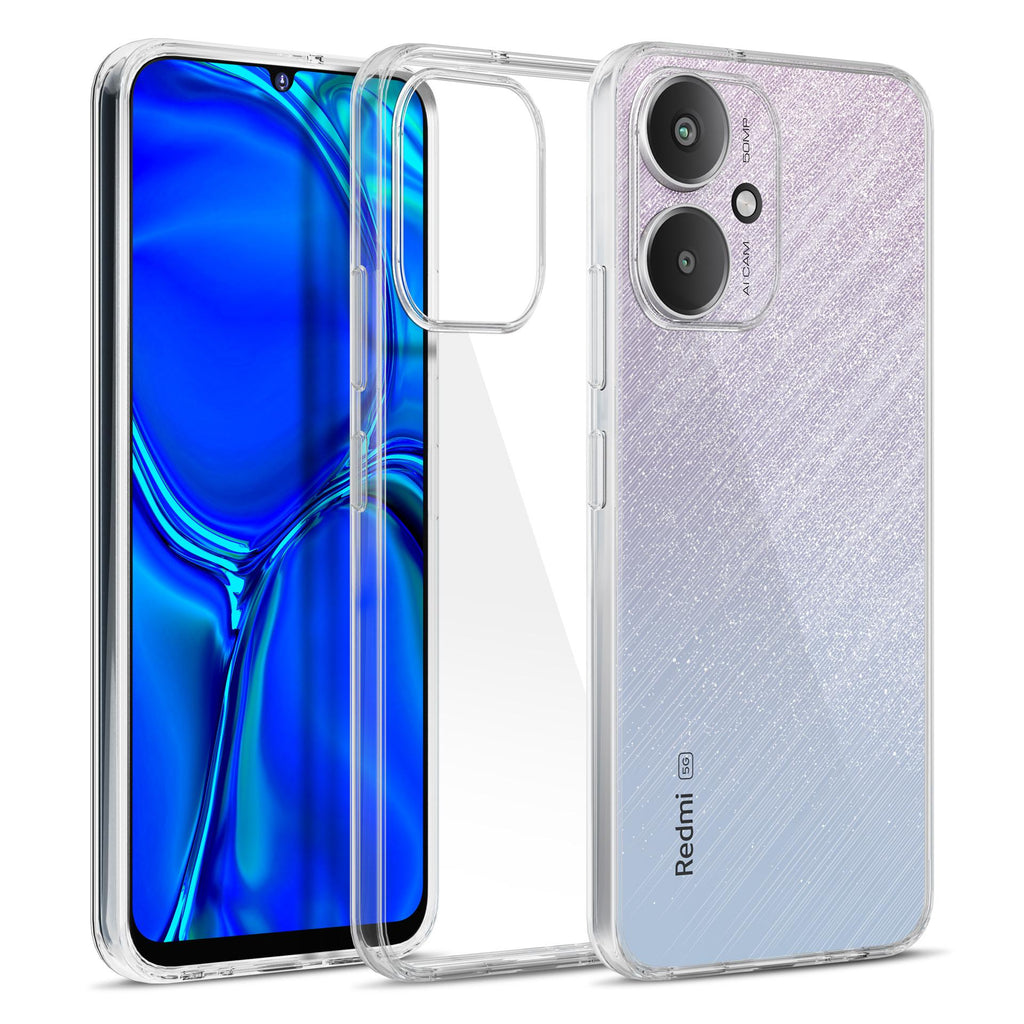 3mk skaidrus dėklas, skirtas Xiaomi Redmi 13C 5G - skaidrus -- Xiaomi Redmi 13C 5G