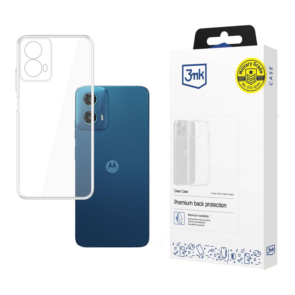 3mk Skaidrus Motorola Moto dėklas G34 5G - skaidrus -- Cell phone cases and covers