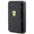 Ferrari Išorinė baterija Metal Logo MagSafe indukcinė 15W 10000mAh su stovo funkcija - juoda