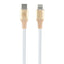 Guess Ebossed Logo USB-C / Lightning laidas 1.5m greitas įkrovimas - auksinis