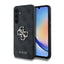 Guess 4G Big Metal Logo dėklas Galaxy A35 – juodas