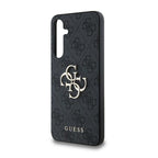 Guess 4G Big Metal Logo dėklas Galaxy A35 – juodas