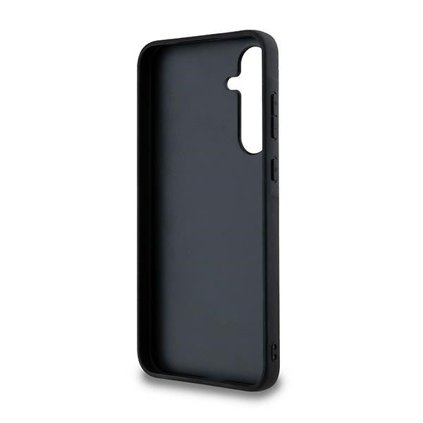 Guess 4G Big Metal Logo dėklas Galaxy A35 – juodas