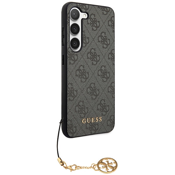 Guess 4G Charms dėklas Samsung Galaxy A35 – juodas