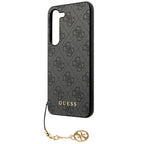 Guess 4G Charms dėklas Samsung Galaxy A35 – juodas