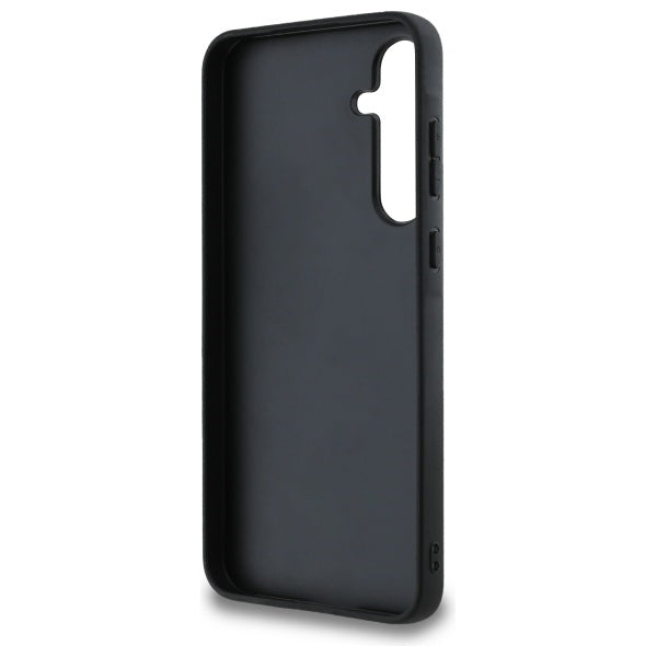 Guess 4G Big Metal Logo dėklas, skirtas Samsung Galaxy A55 - rudas