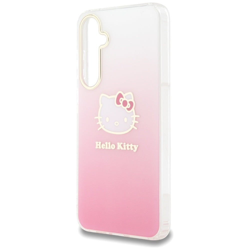 Hello Kitty IML Gradient dėklas Samsung Galaxy A55 – rožinis