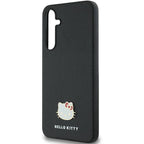 Hello Kitty Metal Kitty Head dėklas Samsung Galaxy A55 – juodas