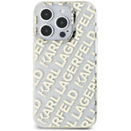 Karl Lagerfeld dėklas iPhone 15 Pro Max – auksinis
