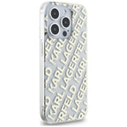 Karl Lagerfeld dėklas iPhone 15 Pro Max – auksinis