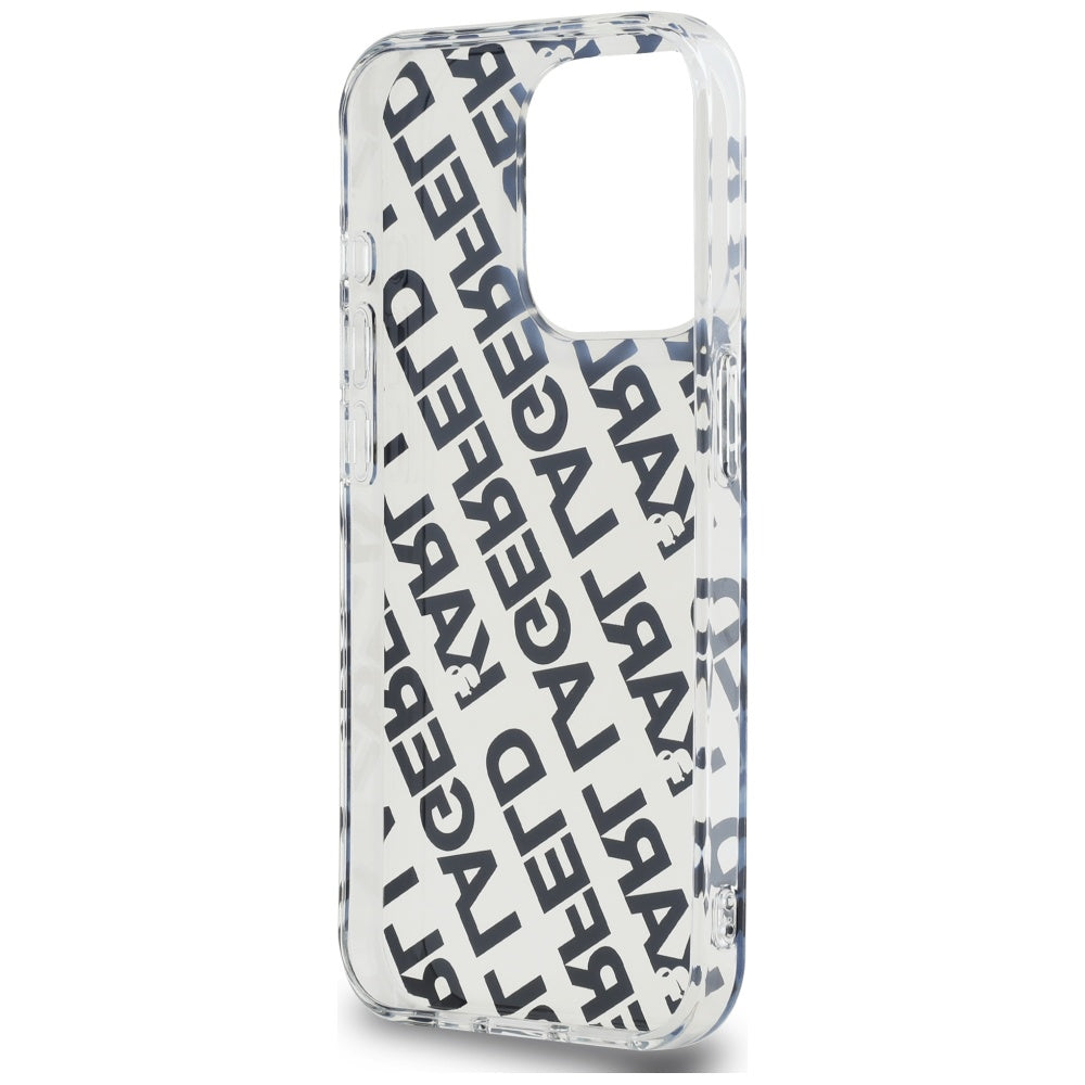 Karl Lagerfeld dėklas iPhone 15 Pro Max – auksinis