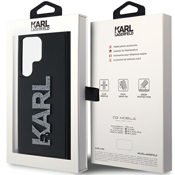 Karl Lagerfeld dėklas Samsung Galaxy S24 Ultra – juodas