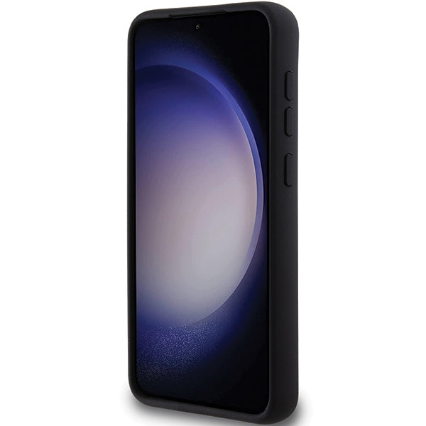 Karl Lagerfeld silikoninis dėklas Galaxy S24+ – juodas